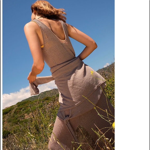 FREE PEOPLE 2pc Knit Dress & Sweater Set Sz Small NWT - Picture 5 of 11